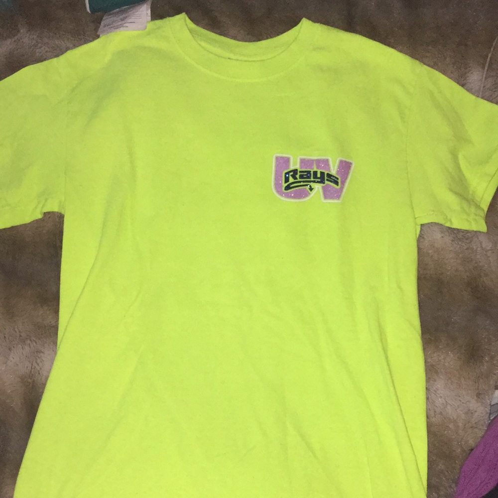 Neon yellow UV rays T-shirt